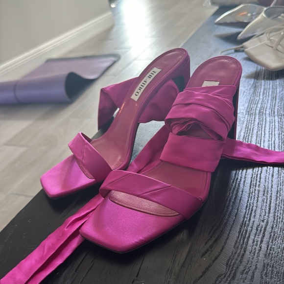 Áttico wrap around ankle sandal - Picture 6 of 9